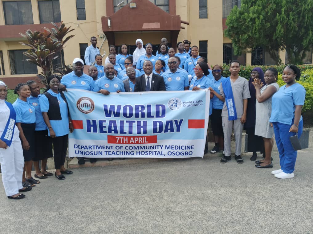 Stepping Up for Global Health: UNIOSUN Teaching Hospital Celebrates World Health Day 2025