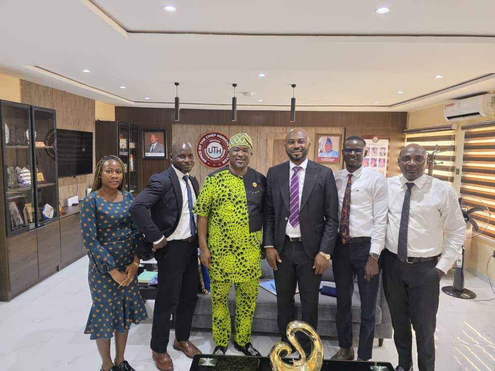 REPRESENTATIVES OF FIDSON PHARMACEUTICAL COMPANY VISIT THE CMD: SOLICIT FOR A MUTUAL PARTNERSHIP WITH THE HOSPITAL.