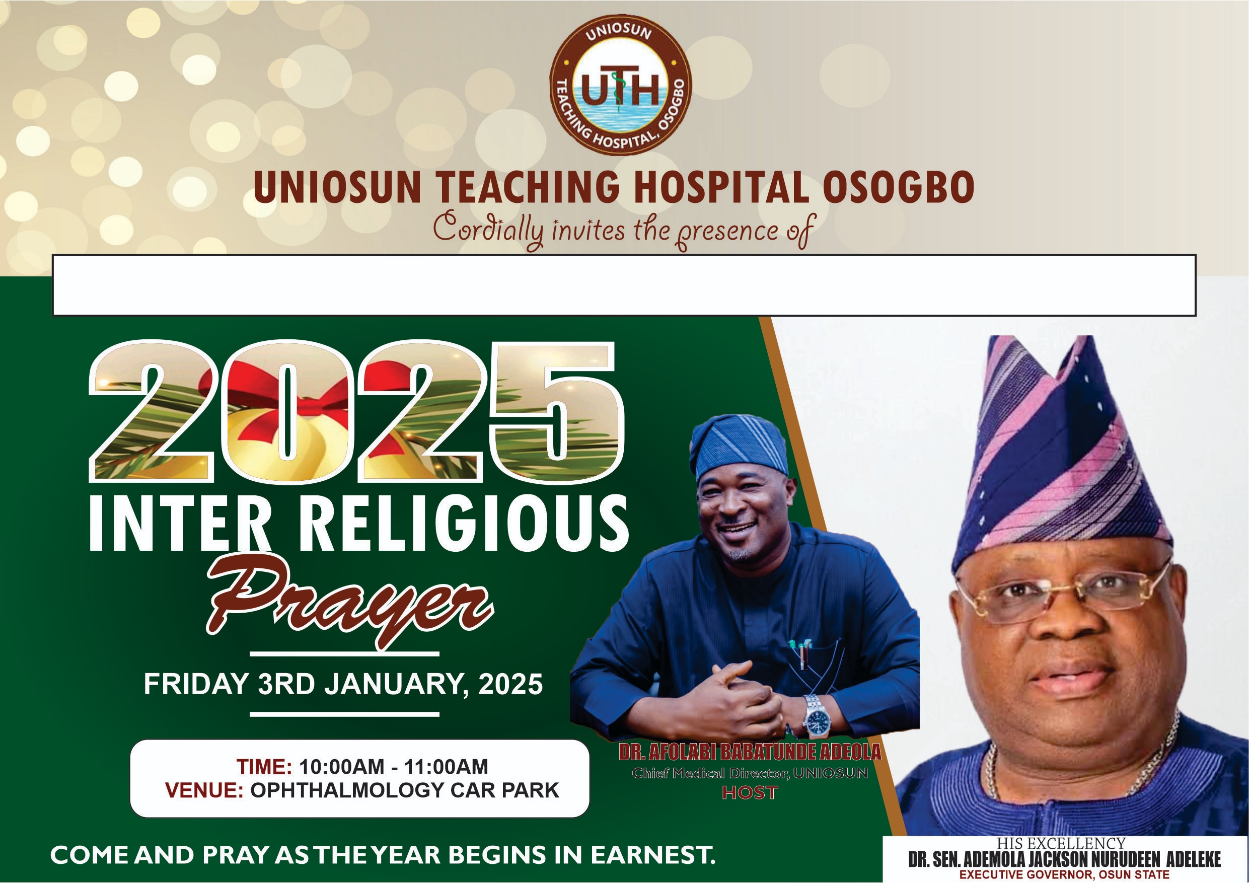 2025 Inter-Religious Prayer Meeting